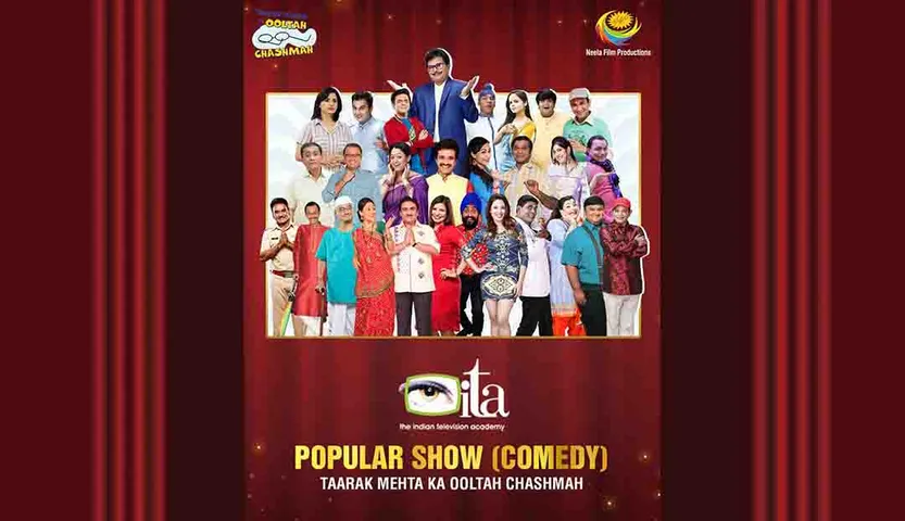 Taarak Mehta Ka Ooltah Chashmah Bags Yet Another Popularity Award cover