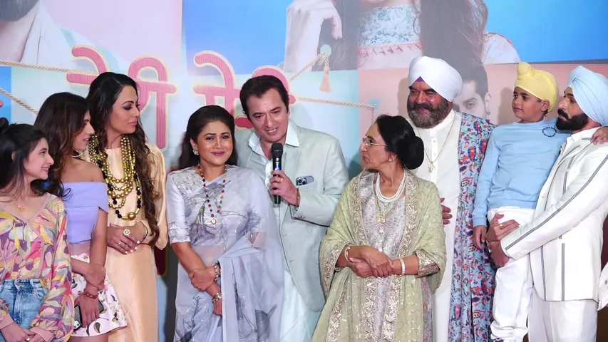 TRAILER LAUNCH ON THE SETS OF STAR PLUS UPCOMING SHOW TERI MERI DORIYYANN