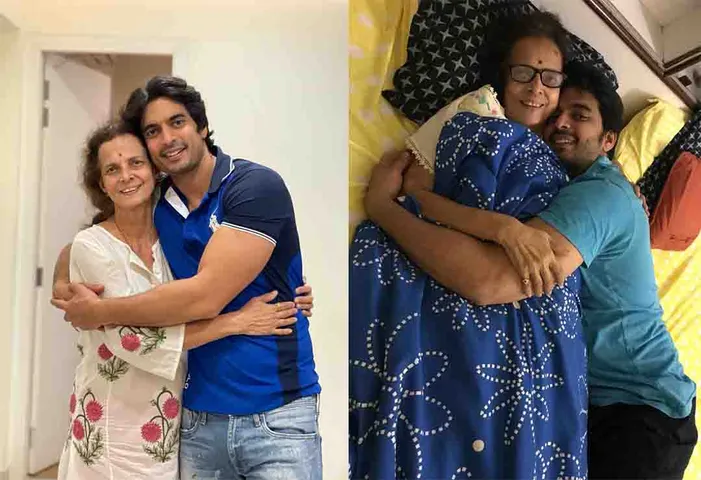<strong>Actor Gashmeer Mahajani celebrated his mother's birthday in Mumbai with close family and friends..</strong>