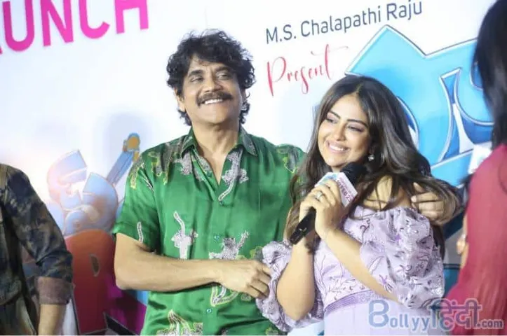 Avika Gor is on cloud nine as Nagarjuna graces the launch of her debut production