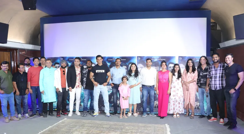 <strong>The Music and Trailer of the first supernatural film 'Gadad Andhar' shot entirely under water released...</strong>