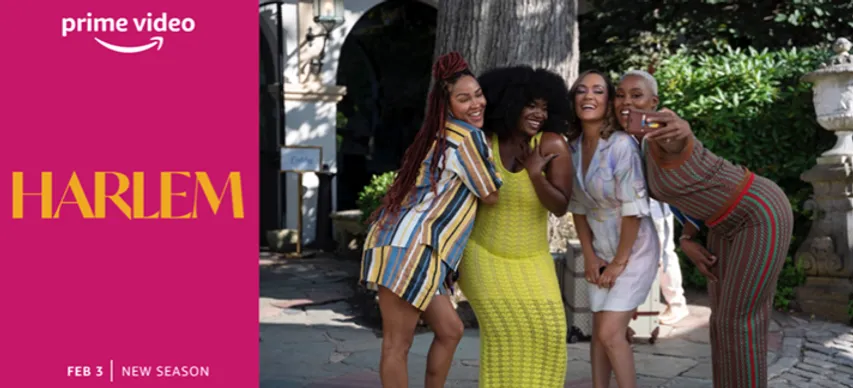 Prime Video Releases Official Trailer for the eight-episode season Harlem Season Two which will premiere February 3, two episodes premiering every week