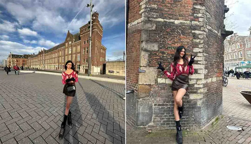 <strong>Kashika Kapoor experiencing her "Kal Ho Na Ho Moment" in Amsterdam, Europe; Watch it now</strong>
