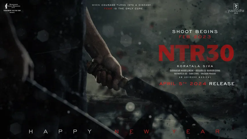 <strong>NTR30 eyeing a worldwide release on April 5th, 2024!</strong>