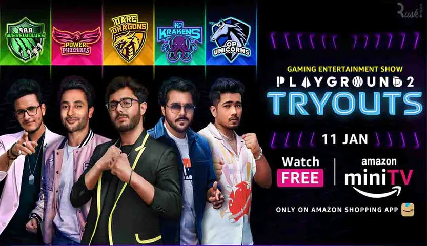 <strong>It’s time to switch on your gaming mode as season 2 of Playground - India’s first Gaming reality show, is set to release soon on Amazon miniTV!</strong>