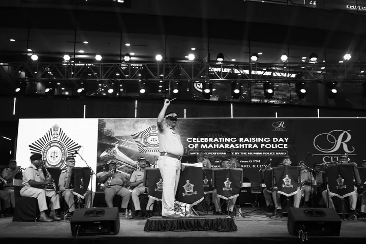 <strong><u>Live performance by Mumbai Police band at R CITY to commemorate </u>‘Raising Day of Maharashtra Police’</strong>