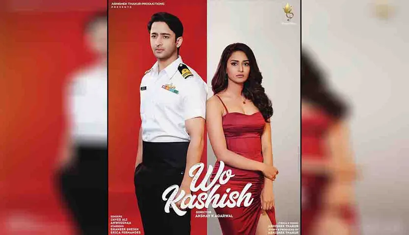 Tinsel Town’s favourite jodi #ShaRica is back together on screen with #WoKashish<br>sung by @javedali4u & @anwesshaa9 will be soon out on @kashishmusicofficial😇