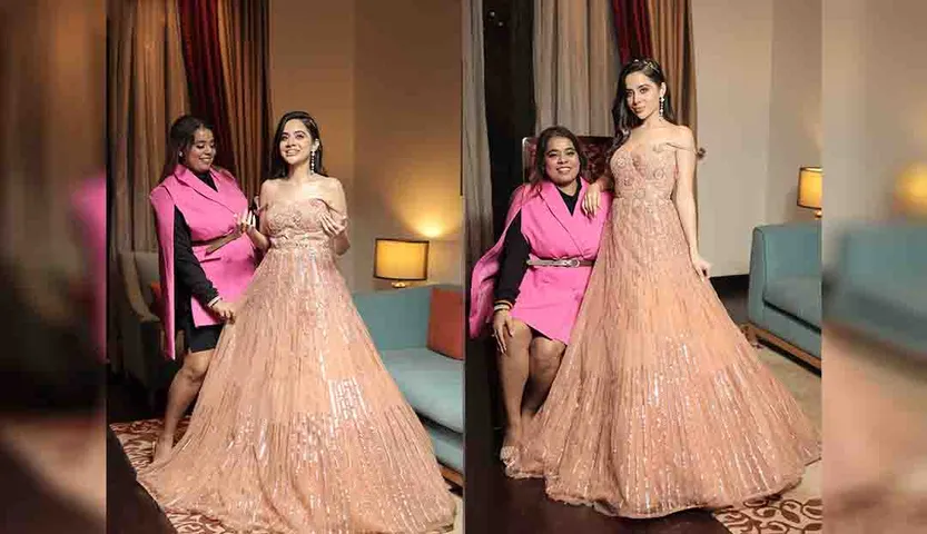 UORFI JAVED WALKS THE RAMP AS A SHOWSTOPPER FOR ARSHI SINGHAL’S COLLECTION- Memphis AT GICW
