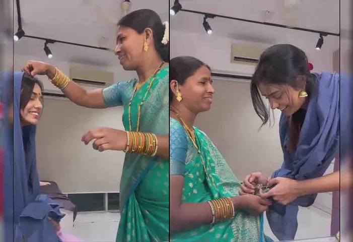 Actress Divya Agarwal shares a heartwarming video celebrating Makar Sankranti with her house help and we are in awe!