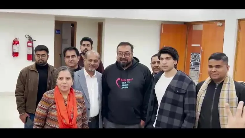 Maverick director Anurag Kashyap gets nostalgic as he visits his college ahead of his upcoming love sage Almost Pyaar with DJ Mohabbat