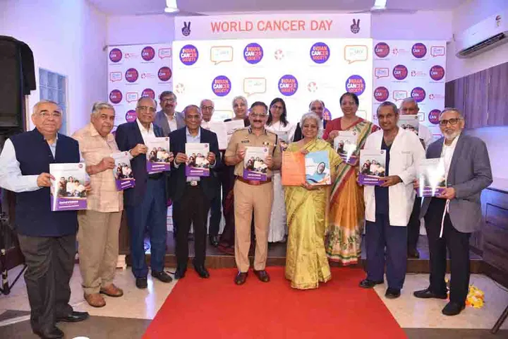 Group Photo Releasing The Annual Report
