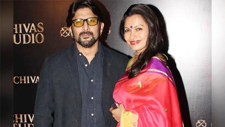 Arshad Warsi with wife Maria Goretti