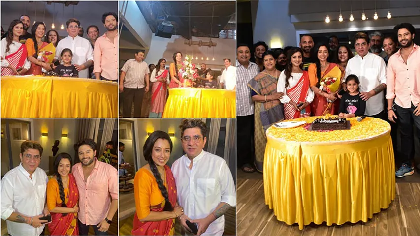 Rupali Ganguly's birthday celeberation (1)