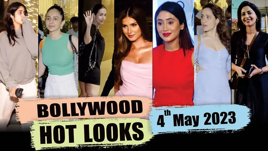 Shivangi Joshi, Rakul Preet Singh, Malaika, Janhvi & Other Actress Spotted Today | 4th May 2023