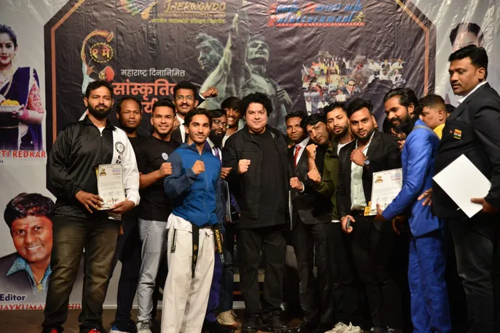 Director Sajid Khan, Grandmaster Kim Yong Ho (2)