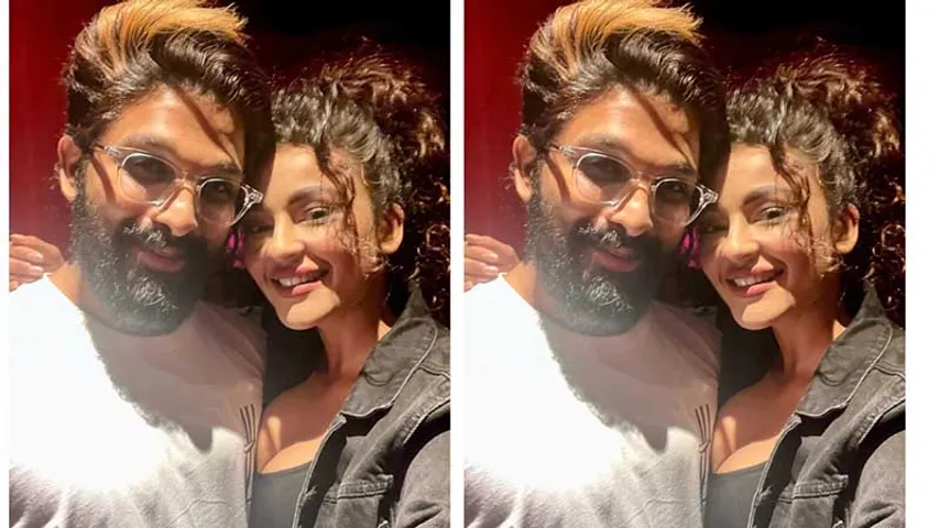 Seerat Kapoor and Allu Arjun's