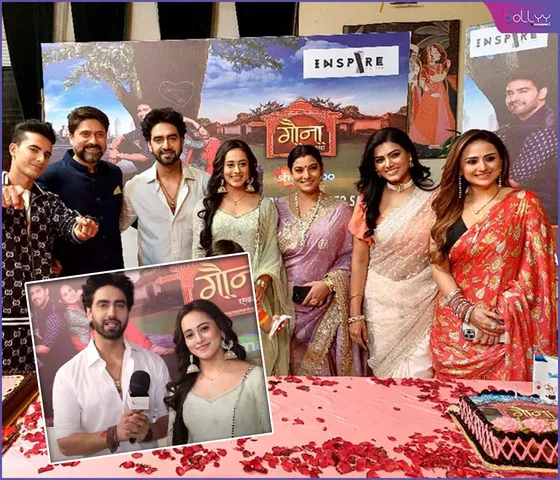 What did the lead actors of the show say about the joy of completing 100 episodes of Gauna Ek Pratha?