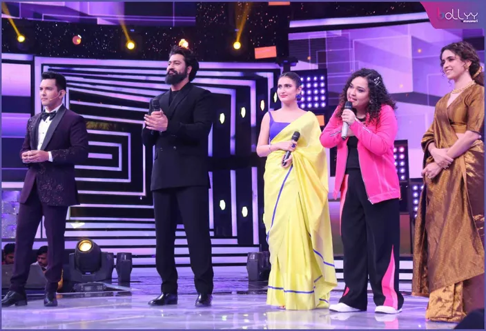 Sonia Gazmer's bags her first OG song on Sa Re Ga Ma Pa, leaves actor Sanya Malhotra awestruck