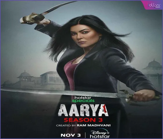 Aarya 3 poster Sushmita Sen