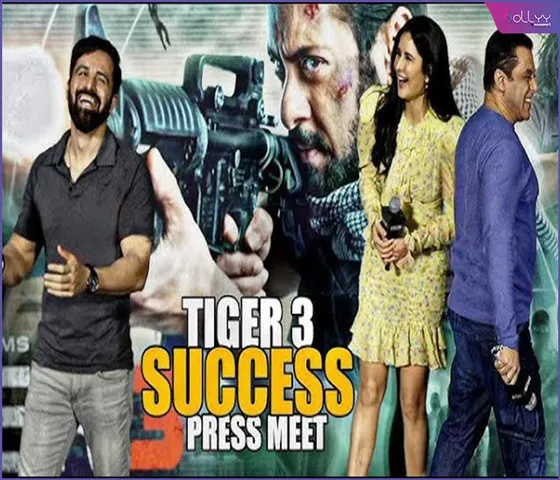 Salman Khan's different style is seen during the special screening of Tiger 3