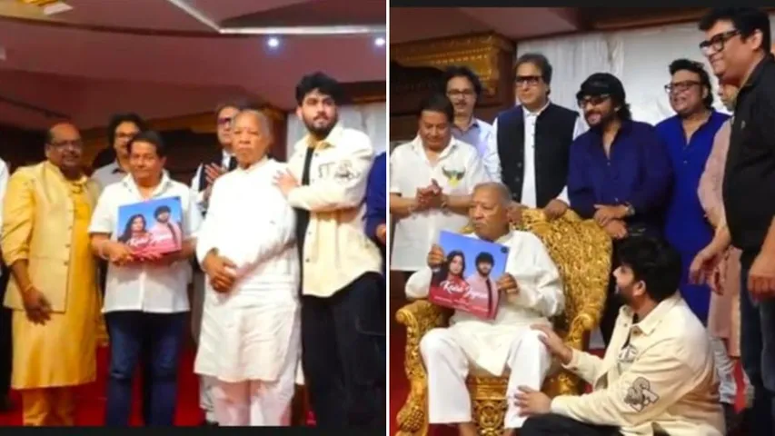 With blessings from legend Pt. Hariprasad –jee, composer Deepak Pandit unveils DP Music-Label-U-Tube and their premiere song “Kaise Jiyein” by Shreya Ghoshal and Sameer Pandit by Chaitanya Padukone