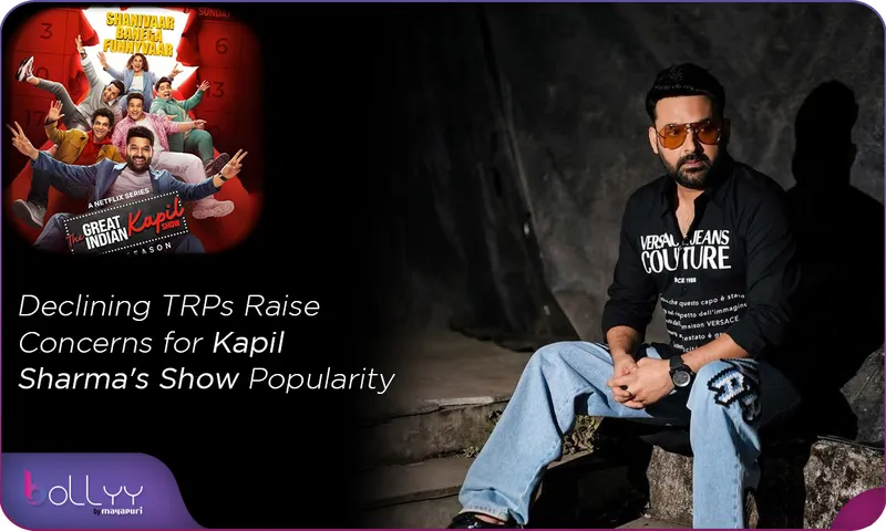 Declining TRPs Raise Concerns for Kapil Sharma's Show Popularity
