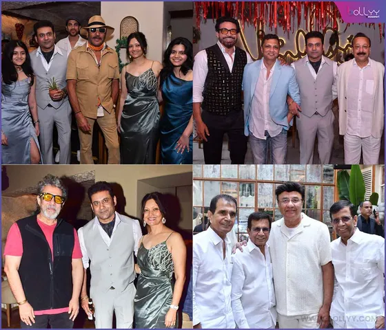 Cricket-legend Arjuna Ranatunga, Jackie Shroff, Sachin, Deepak Tijori, Abbas-Mustan, Madhur Bhandarkar etc  attend multi-faceted  Joe Rajan’s ‘connecting-hearts’ Harvey X’mas Brunch    by  Chaitanya Padukone