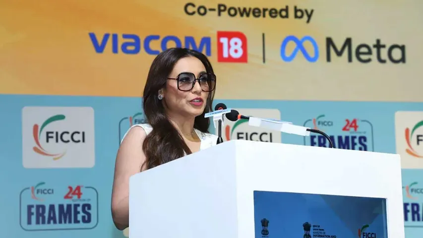 FICCI Frames 2024 Hindi cinema cannot fall prey to social media trolling Rani Mukherjee.jpg