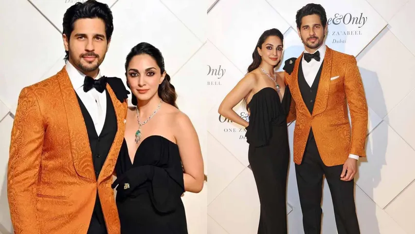 Kiara Advani & Sidharth Malhotra Shine in Dubai