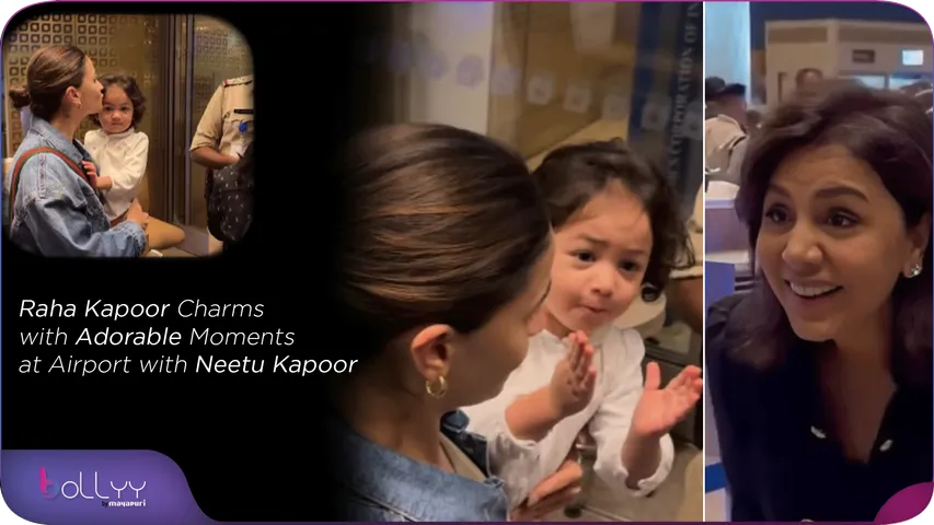 Raha Kapoor Charms with Adorable Moments