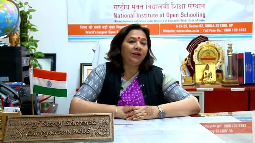 Saroj Sharma not removed as chairperson, repatriated as per her request: NIOS