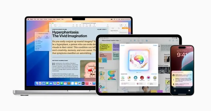 Apple launches AI features for iPhone, iPad, and Mac