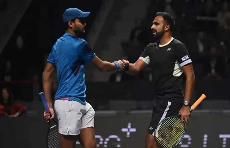 India’s Rithvik Bollipalli & Arjun Kadhe set for Doubles Quarterfinals at Bratislava Open