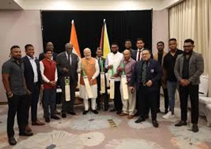 Prime Minister Narendra Modi has said that culture, cuisine and cricket deeply connect India and Guyana.