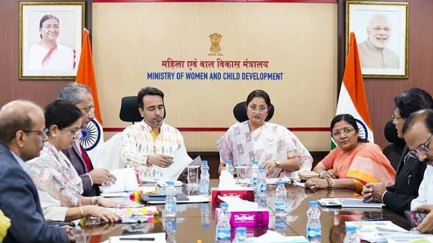 Union Minister for Women and Child Development Annpurna Devi will launch a national campaign, Bal Vivah Mukt Bharat, in New Delhi today.    
