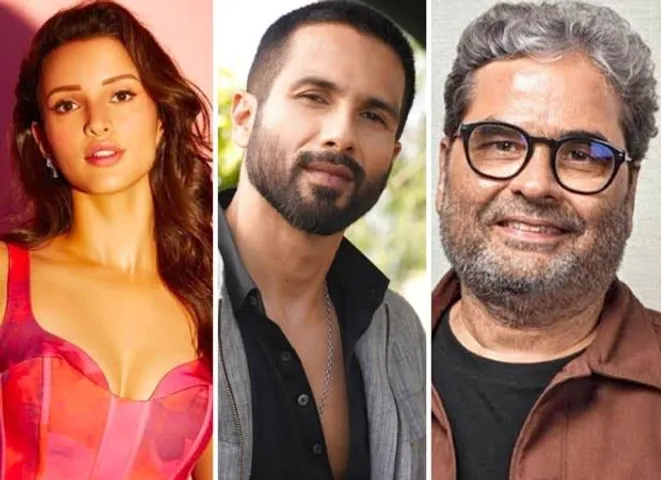 Triptii Dimri cast opposite Shahid Kapoor in Vishal Bhardwaj’s Arjun Ustara