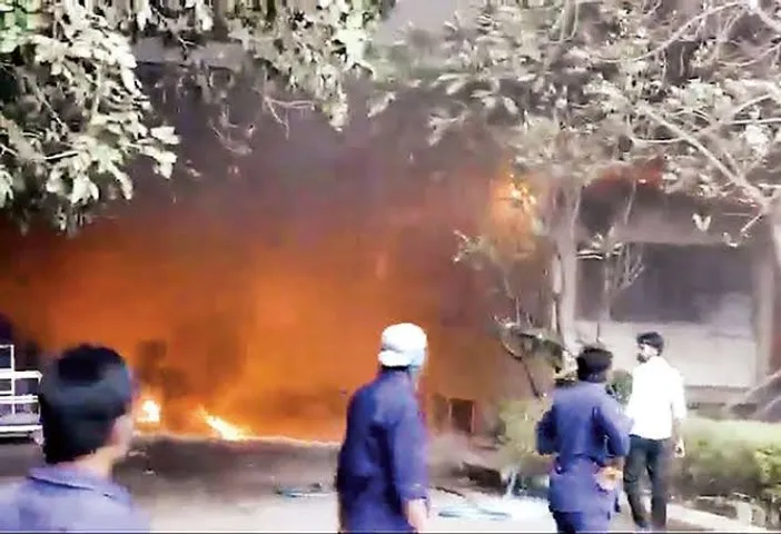 Fire rages at Gopal Snacks company in Rajkot, no casualties reported