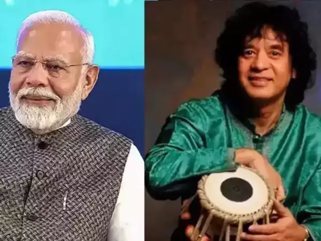 PM Narendra Modi expresses grief over Zakir Hussain’s death