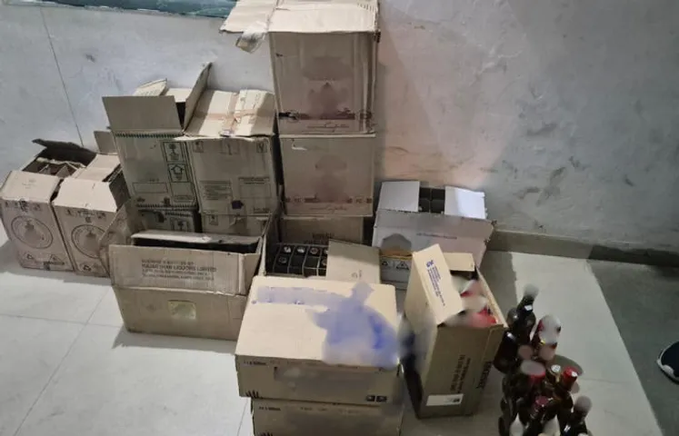 LCB Ahmedabad Rural seizes liquor worth ₹4.28 lakh