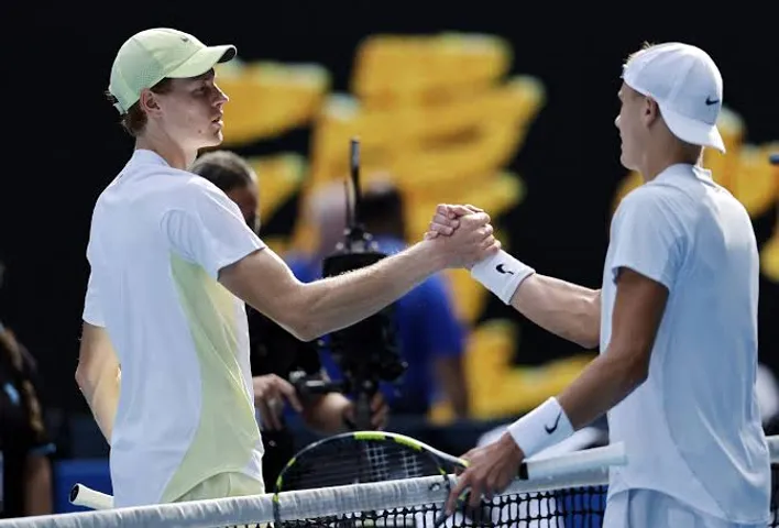 Aus Open: World No 1 Italian star Sinner holds rune for quarterfinal berth