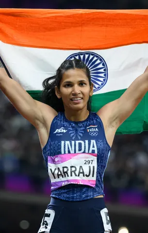 India’s Jyothi Yarraji wins gold medal in Women’s 60m indoor hurdles in France