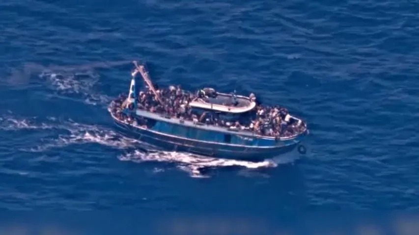 Boat carrying migrants capsizes near Greek island, 4 dead