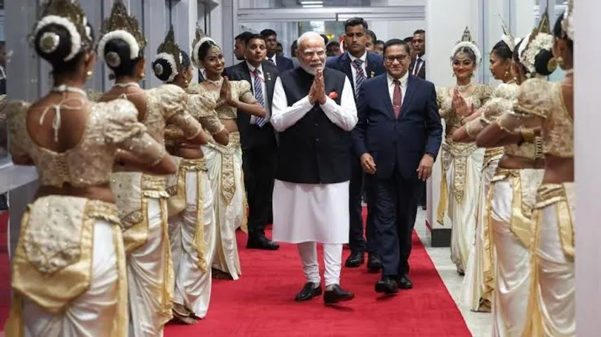PM Modi reaches Colombo on three-day state visit to Sri Lanka