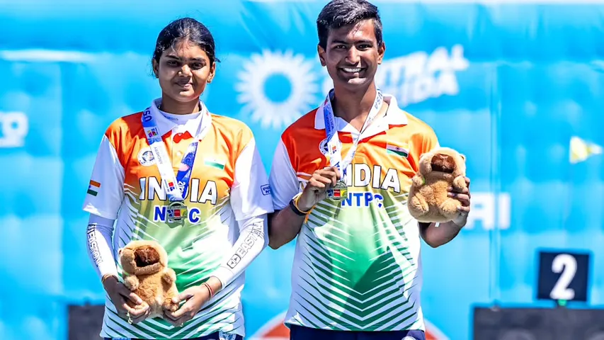 Archery: Jyothi Surekha Vennam, Rishabh Yadav clinch gold medal at World Cup Stage 1
