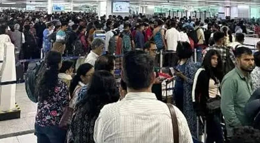 Over 450 flights delayed, many cancelled due to congestion at Delhi airport