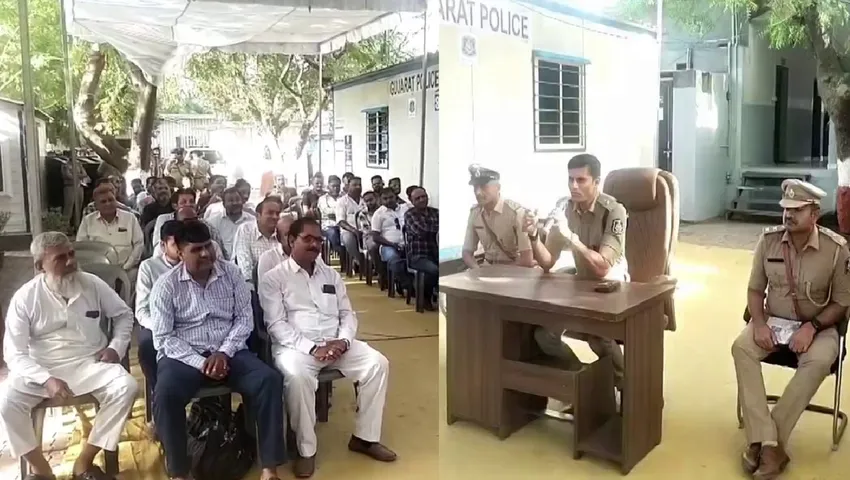 Ankleshwar: Police issue stern warning to scrap godown owners during annual inspection