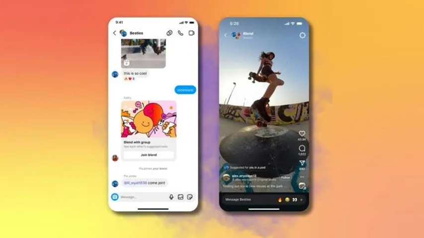 Instagram launches Blend, a new feature for sharing reels with your friends