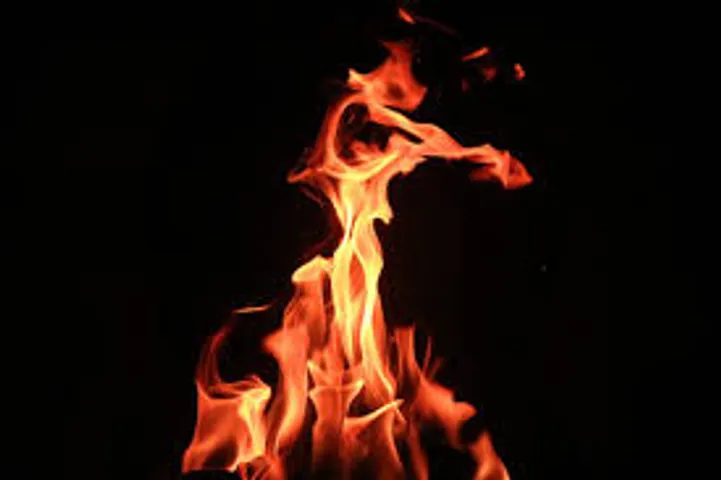 Massive fire breaks out at Andaz Party Plot on SG Highway, no casualties reported