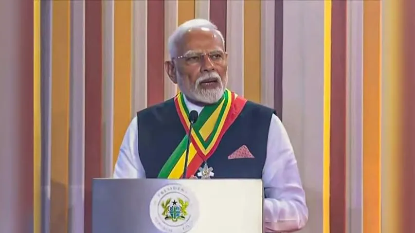 PM Modi addresses Ghana Parliament, says honoured to speak in land that radiates spirit of democracy