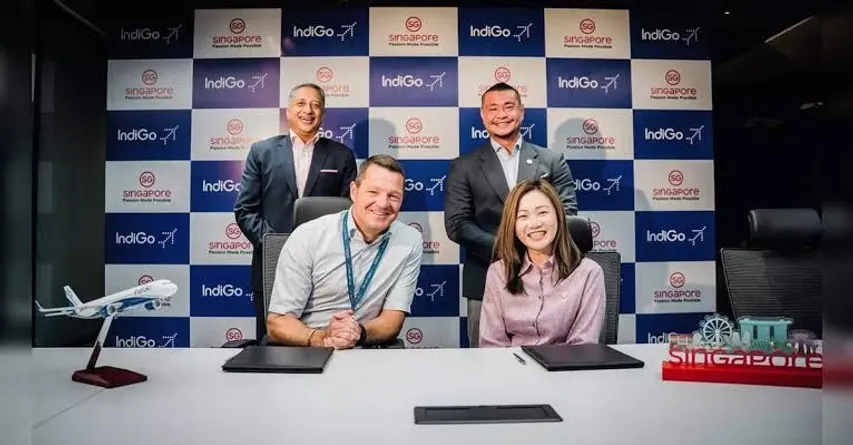 Singapore Tourism Board and IndiGo sign first-ever MoU to boost Indian travel to Singapore